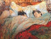 In Bed,, Henri De Toulouse-Lautrec